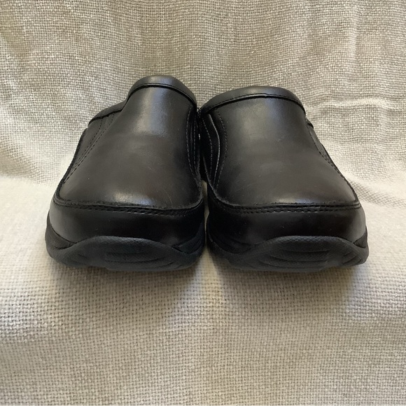 L.L. Bean Moc Mule Slide Shoe-Black Leather-8.5 Medium-Very Good Condition - Picture 6 of 13